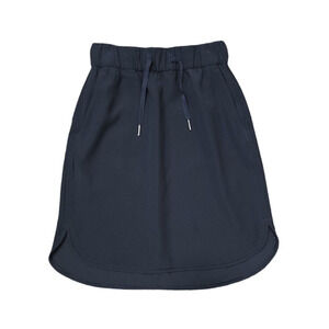 lululemon athletica Navy Blue Drawstring Mini Skirt